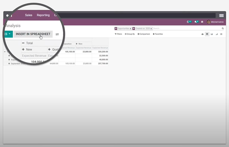 Odoo • Bild und Text