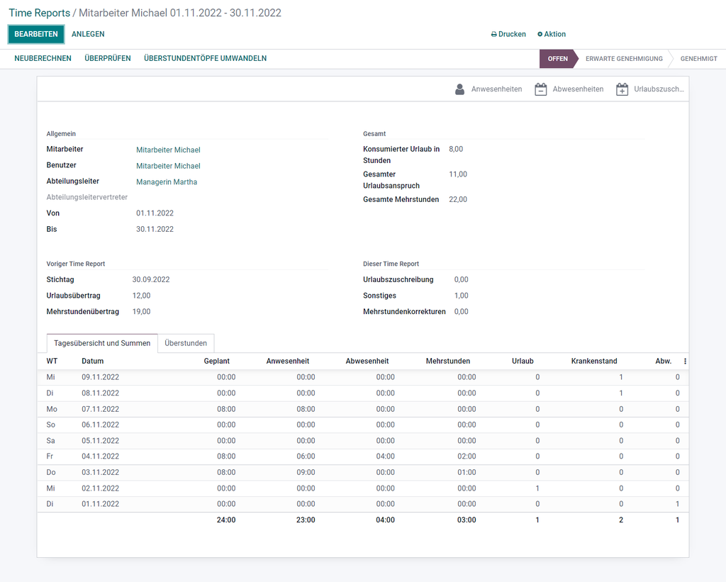 dp TimeReport