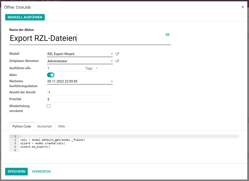 dp RZL Modul